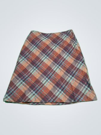 Willis Smith Plaid Mini Skirt