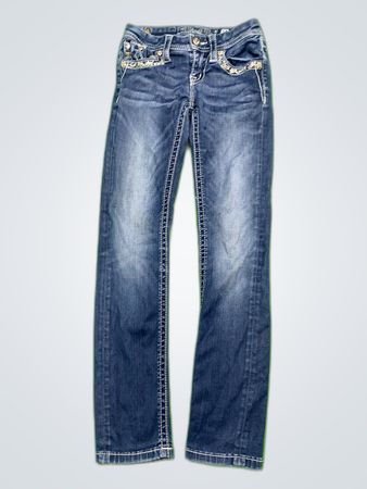 Miss Me Low-Rise Bootcut Jeans