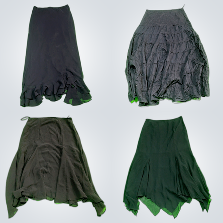 Black Midi Skirts Bundle