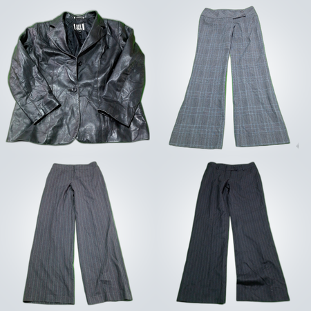 Y2K Leather Jacket Bundle