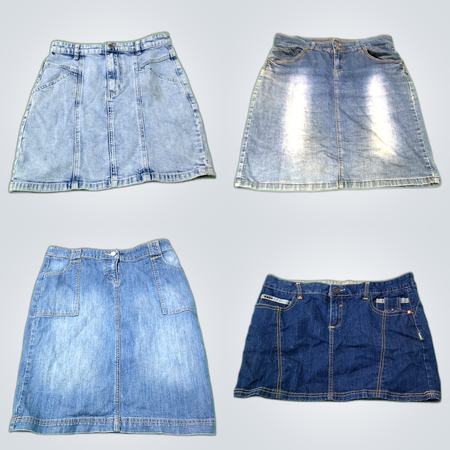 Y2K Denim Mini Skirt