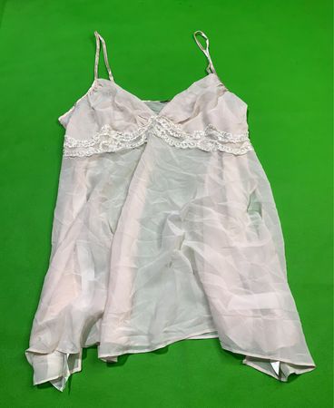 Sheer Lace Trim Camisole Top