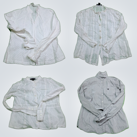 Blusa a maniche lunghe