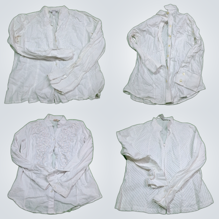 Blusa a maniche lunghe