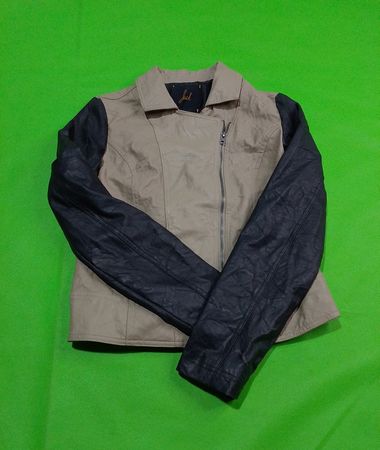 Jack Two-Tone Leather Jacket