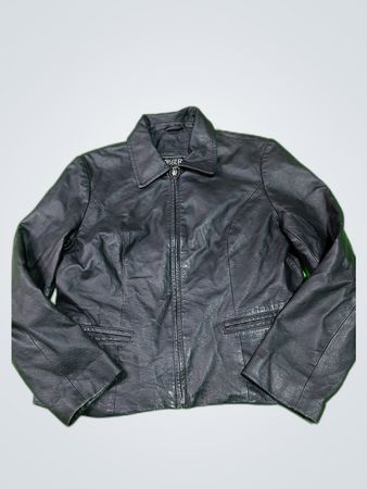 Silver Fox Leather Jacket