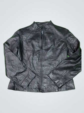 Montblanc Black Leather Jacket
