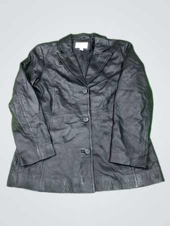Worthington Black Leather Jacket