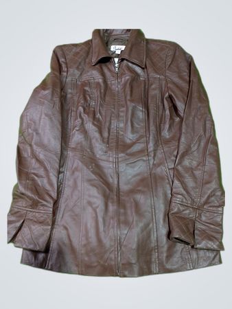 Denim & Co. Leather Jacket