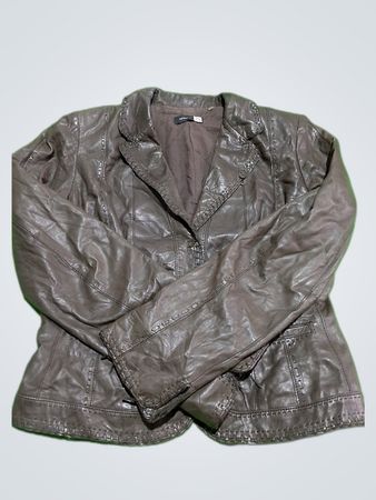 Saks Fifth Avenue Leather Blazer