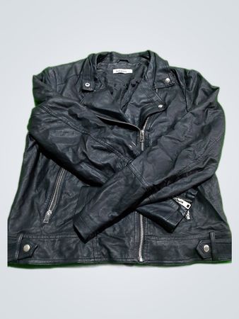 Just Jeans Black Leather Jacket
