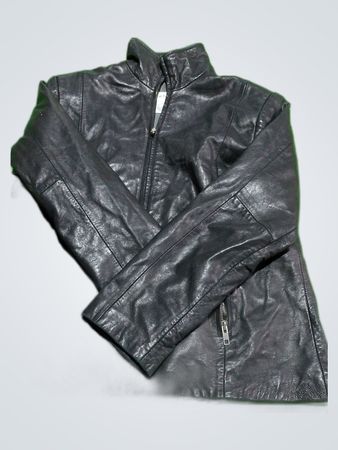 Boston Harbour Black Leather Jacket