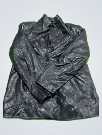 Valerie Stevens Black Leather Jacket