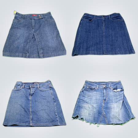 levi's denim mini skirt