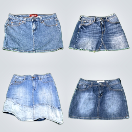 levi's denim mini skirt