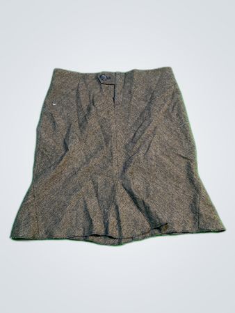 Vince Brown Mini Skirt