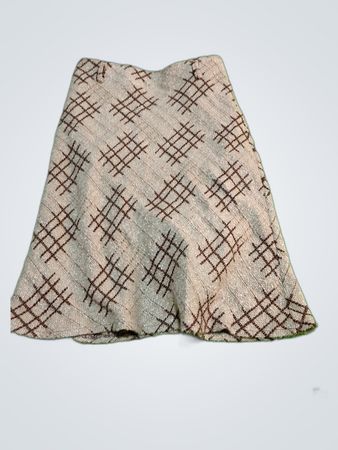 Su & Ha Collection Checkered Mini Skirt