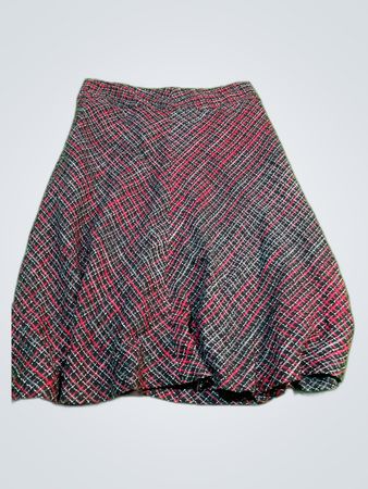 Jones New York Plaid Mini Skirt