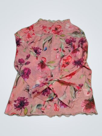 Blouse with Floral Pattern