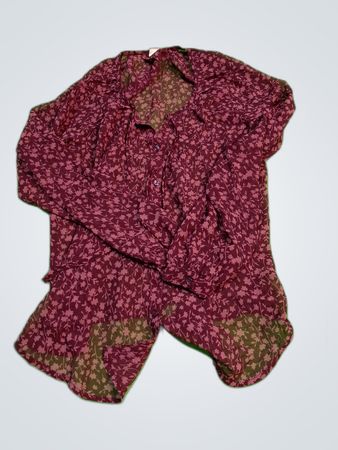 Gap Sheer Floral Blouse