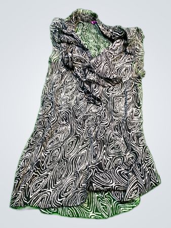 Printed Sleeveless Blouse