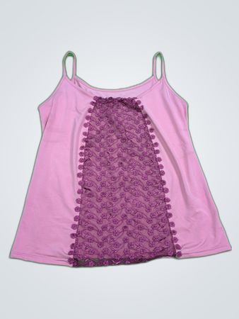 Lace Trim Camisole Top