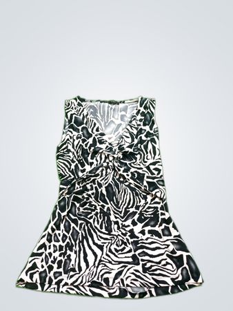 Zebra Print Dress