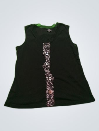 DreSSed by threadz Black Sleeveless Top