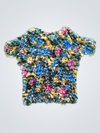 Multicolor Rag Rug T-Shirt