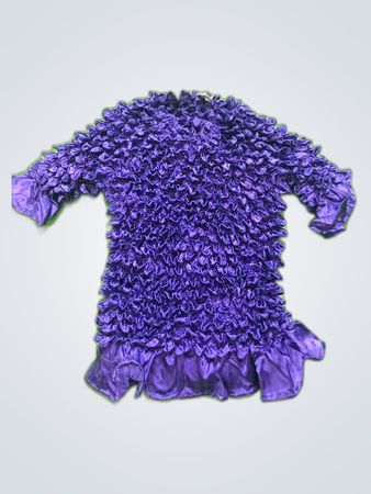 Purple Ruffled Top