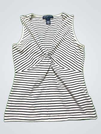 Jones New York Signature Striped Tank Top