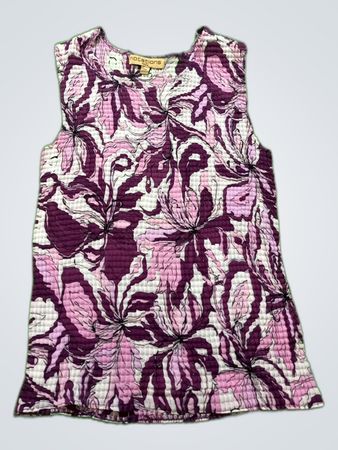 notations Floral Sleeveless Top
