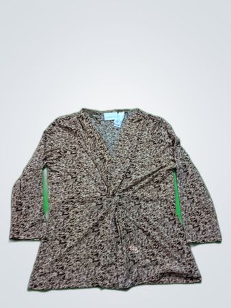 Liz Claiborne Long Sleeve Animal Print Top