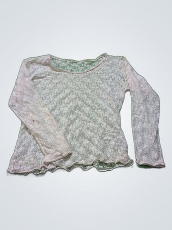 Lace Long-Sleeve Top