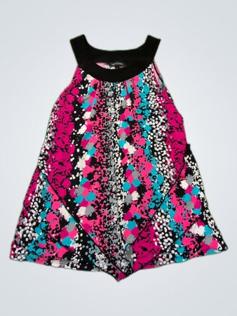 Notations Floral Sleeveless Dress