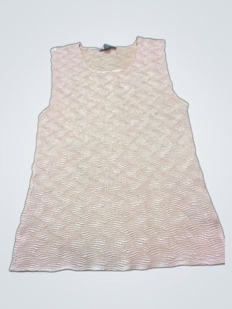 dressbarn beige knit top