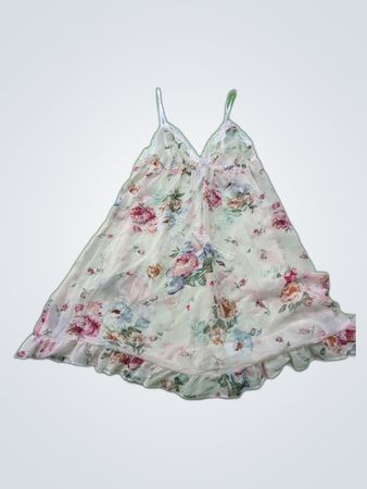 Unbranded Floral Lace Slip Dress