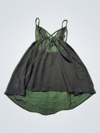 Victoria's Secret Black Lace Chemise