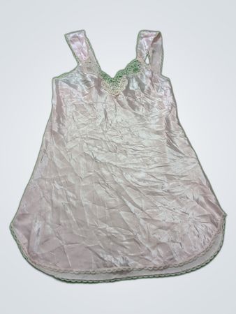Pink Satin Camisole