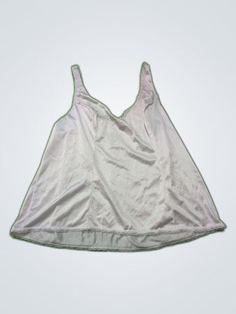 Vassarette White Lace Camisole