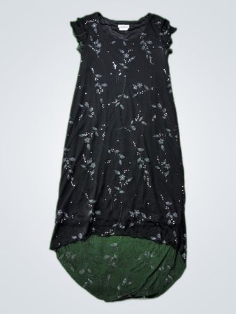 Black Floral Dress