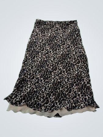Leopard Print Skirt