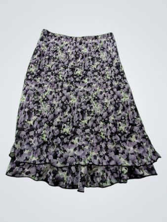 Notations Floral Skirt