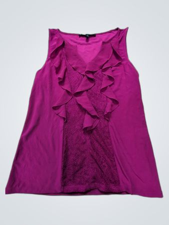 Women's Purple Sleeveless Top
