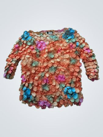 UBU Floral Sequined Top