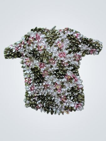 Floral Ruffled T-Shirt