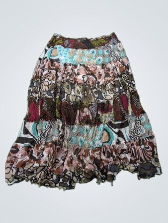 CAFO Floral Tiered Skirt