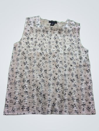 Laura Scott Petite Floral Sleeveless Top