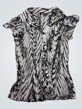 Zebra Print Blouse