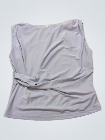 Gray Sleeveless Top